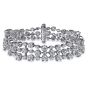 Gabriel & Co. 18K White Gold Diamond Tennis Bracelet TB4473W84JJ