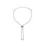 James Free 14K White Gold Thin Curve Bolo Bracelet - FINAL SALE 