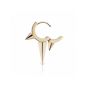 Maria Tash 14K Yellow Gold Long Triple Spike Clicker Earring 6.5mm XR3SPL65