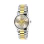 Gucci Yellow Gold And Steel G-Timeless Watch With Bee Motif 38mm YA1264131