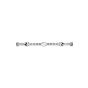 Gucci Sterling Silver Interlocking G 7 Station Bracelet 
