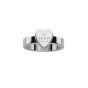 Gucci Sterling Silver Trademark Heart Ring 