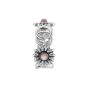 Gucci Sterling Silver GG Marmont Mother-of-Pearl Ring