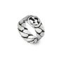 Gucci Sterling Silver Interlocking G 8MM Ring 