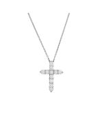 Roberto Coin Diamond Cross Pendant
