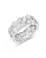 Robert Procop Platinum Multi Cut Diamond Eternity Ring 125640