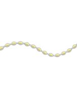 Charles Krypell Silver 18k Yellow Gold 17 Gold Marquee Link Bracelet