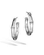 John Hardy Sterling Silver Bamboo Small Hoop Earrings
