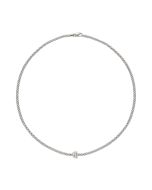 FOPE Flex'it 18K White Gold Necklace 744C PAVE-W