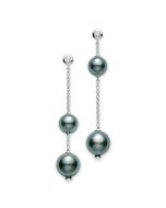 Mikimoto Black South Sea Pearls in Motion Earrings PEL644BDW