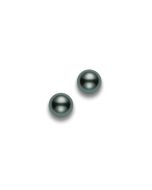 Mikimoto Black South Sea Pearl Stud Earrings PES902BW