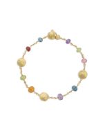 Marco Bicego Africa Yellow Gold Multi Gemstone Bracelet BB2251 MIX02 Y 02
