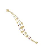 Marco Bicego Africa Yellow Gold Gemstone Strand Bracelet BB2266 MIX02 Y 02