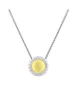 Charles Krypell Sterling Silver Round Fire Fly Pendant 4-6970-FFSG