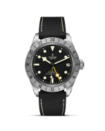 TUDOR Black Bay Pro39 mm steel case, Hybrid rubber and leather strap M79470-0003