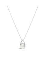 Mikimoto White South Sea Pearl and Diamond Pendant 12mm A+