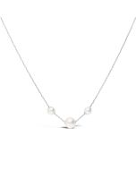 Mikimoto Akoya Pearl Station Necklace 5.5mm A+