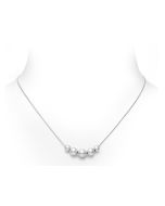 Mikimoto 18k White Gold Pearl Necklace MPQ10082AXXW