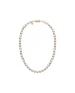 Mikimoto Akoya Pearl 7.5-8m A Yellow Gold 18" Strand