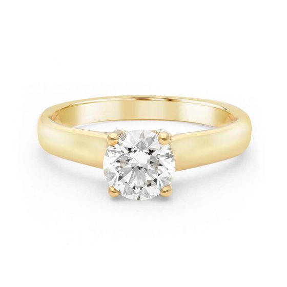 Propose Tonight Lattice Solitaire Engagement Ring