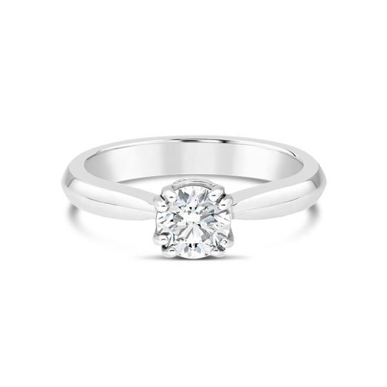 Propose Tonight 0.70 ct Round Brilliant Diamond Solitaire in 18k White Gold R28588
