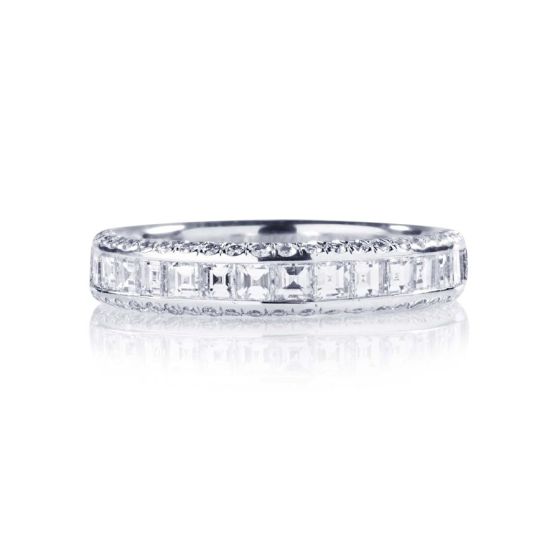 JB Star Emerald Cut Diamond Channel Band 0178-004