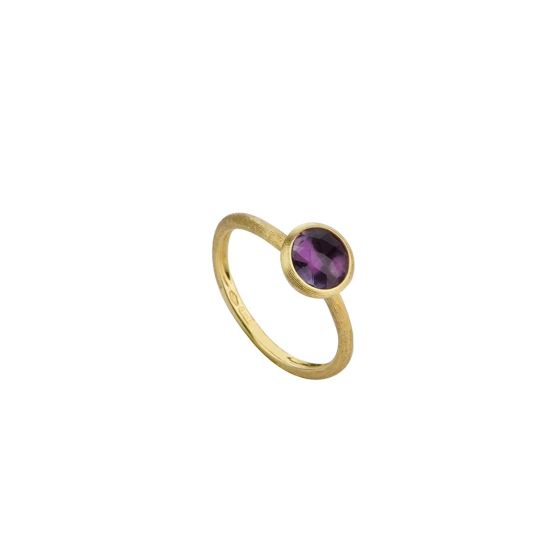 Marco Bicego Jaipur Color Yellow Gold Amethyst Ring AB471 AT01 Y 02