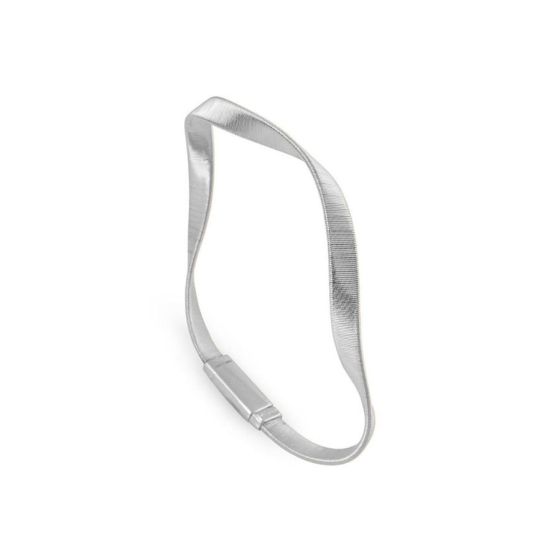 Marco Bicego Marrakech 18K White Gold Twist Supreme Bangle BG723W