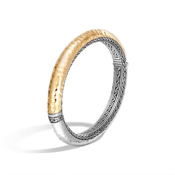 John Hardy Classic Chain Two-Tone Hammered Bracelet BZ999573