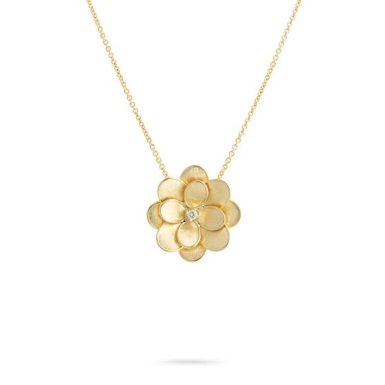 Marco Bicego Petali 18K Yellow Gold Large Flower Pendant CB2435 B Y 02