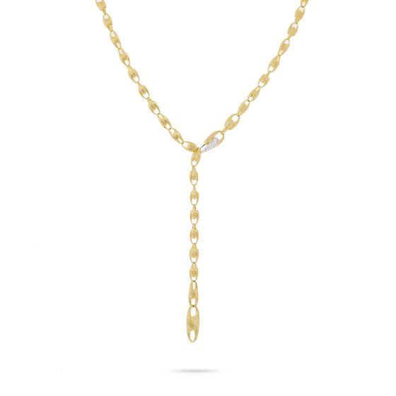 Marco Bicego Lucia 18K Yellow Gold Lariat Necklace CB2443BYW