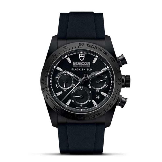Tudor Fastrider Black Shield 42mm Ceramic Timepiece M42000CN-0018