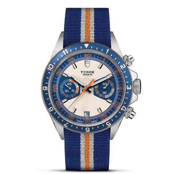 Tudor Heritage Chrono Blue 42mm Steel Timepiece M70330B-0003