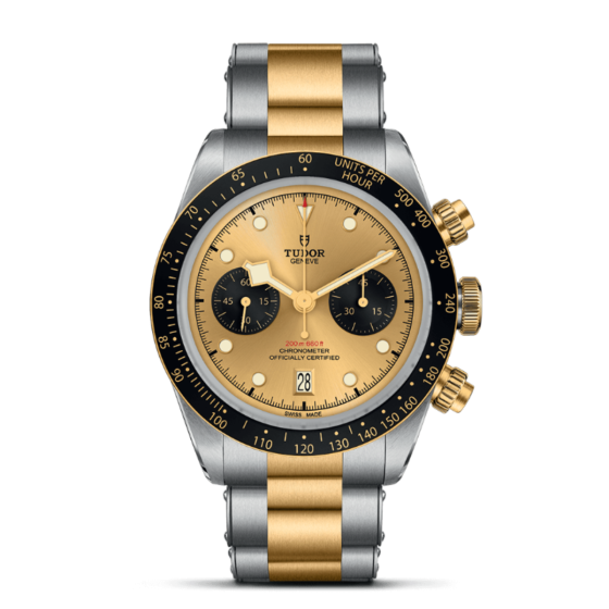 TUDOR Black Bay Chrono S&G 41 mm steel case, Steel and yellow gold bracelet M79363N-0007