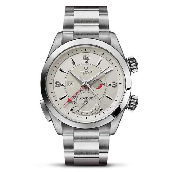 Tudor Heritage Advisor 42mm Titanium and Steel Timepiece M79620T-0010