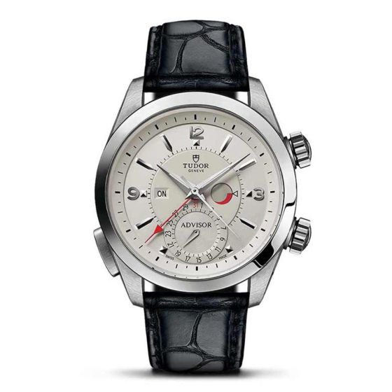 Tudor Heritage Advisor 42mm Titanium and Steel Timepiece M79620T-0011