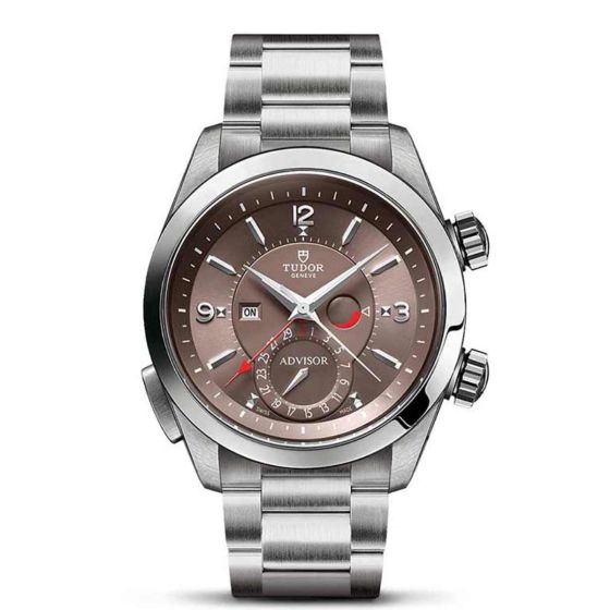 Tudor Heritage Advisor 42mm Titanium and Steel Timepiece M79620TC-0005