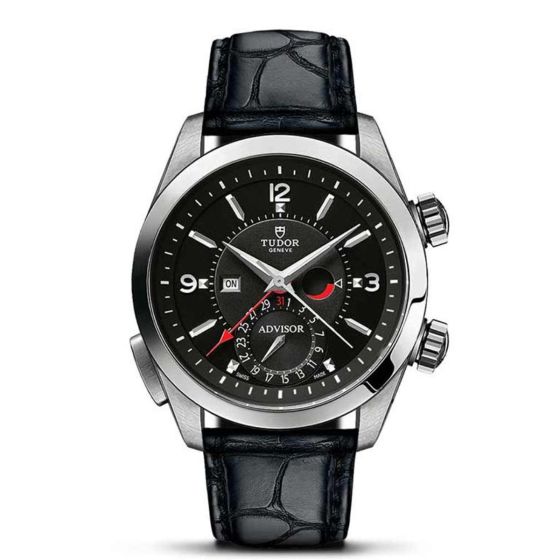 Tudor Heritage Advisor 42mm Titanium and Steel Timepiece M79620TN-0006