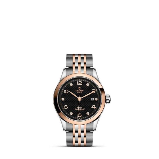 Tudor 1926 28mm Steel and Rose Gold Timepiece M91351-0004 Base