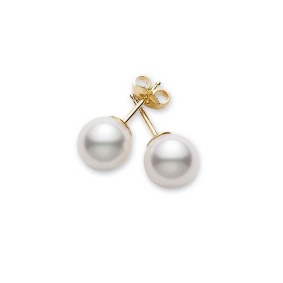 Mikimoto Akoya Pearl Stud Earrings PES901K