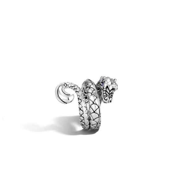 John Hardy Legends Naga Silver Ring 
