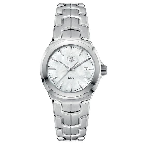 Tag Heuer Link Quartz Blue Mother of Pearl Watch