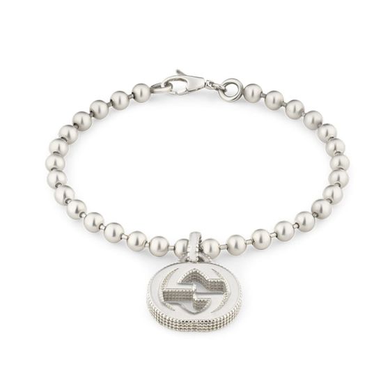 Gucci Interlocking G Bracelet with Interlocking G YBA479226001