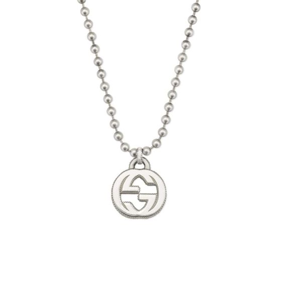 Gucci Interlocking G Necklace with Interlocking G Pendant 