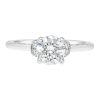 Jack Kelege White Gold Diamond Shoulder Solitaire Engagement Ring