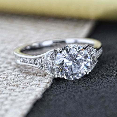 Shop 3-Stone Engagement Rings