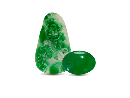Jade gemstone